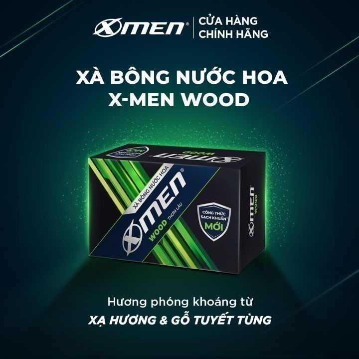 Ảnh Xà bông cục Xmen 90g - 2 mùi hương nam tính cùng công thức sạch khuẩn 1