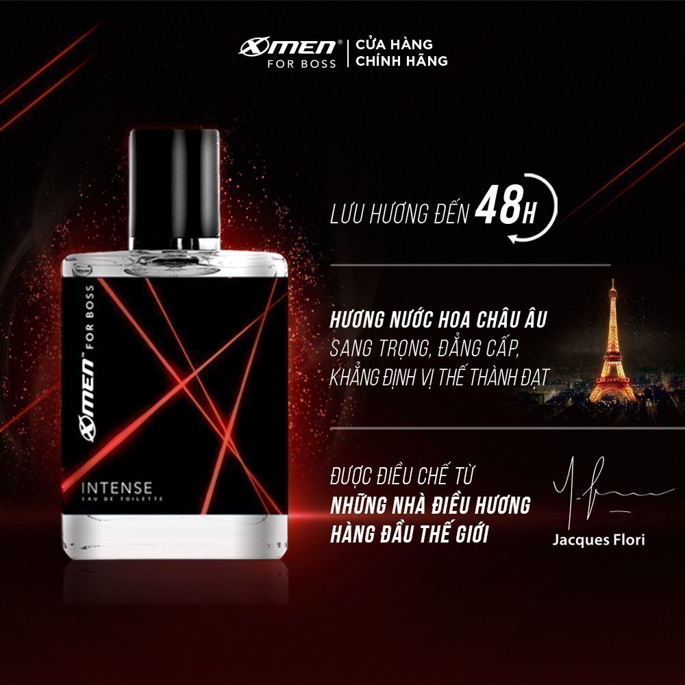 Ảnh Nước hoa EDT X-Men for Boss 49ml Intense Luxury Motion-Hương nước hoa Pháp sang trọng-Quà tặng bạn trai 2