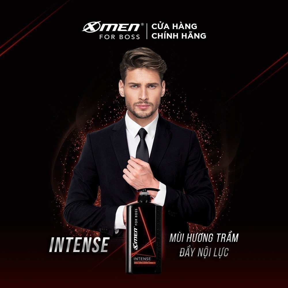 Ảnh Dầu gội nước hoa X-Men For Boss 850g Intense/Legend - Hương nước hoa châu Âu 4