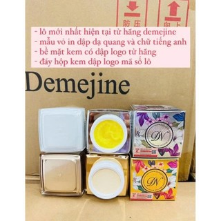 Đủ bộ Kem DEMEJINE Ngăn Ngừa và Giảm Thâm Nám Dưỡng Trắng Da 20gram (hàng chuẩn tem HP và tem TT chuẩn xịn)