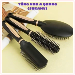 Sét 3 lược chải tóc gỡ rối, Tạo kiểu chuyên dụng salon chống rối, BỘ 3 LƯỢC TẠO KIỂU - MA: LUOCGOROI7