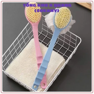 Cây Bông Tắm, BÀN CHẢI KÌ LƯNG, Bàn Chải Cọ Lưng Nhật Bản Cán Dài, Cây Cọ Lưng Bông Mài Mại Tẩy Da Chết Chất Mềm Mại