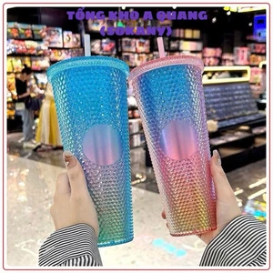 Ly 2 Lớp Chất Liệu PP Cách Nhiệt 1-3 Tiếng Chất Liệu BPA FREE , LY KIM CƯƠNG - CỐC LY KIM CƯƠNG