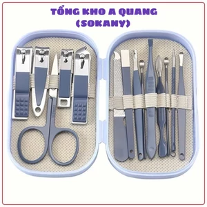 Bộ dụng cụ bấm móng tay 14 món, cắt bấm dũa móng, BẤM MÓNG 14 CHI TIẾT - BAM045