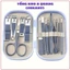 Bộ dụng cụ bấm móng tay 14 món, cắt bấm dũa móng, BẤM MÓNG 14 CHI TIẾT - BAM045