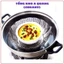 VỈ HẤP ĐỒ XÔI INOX SIZE 23, Khay Vỉ Hấp Vỉ Rổ Hấp Tròn Inox Xếp Gọn Tiện Lợi Inox Chống Rỉ Đường Kính 23cm- VIHAP