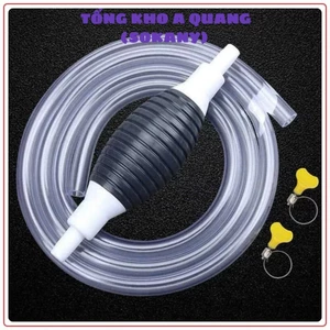 DỤNG CỤ BƠM HÚT CHẤT LỎNG, Dụng cụ bơm hút rượu xăng dầu chất lỏng bóp tay: BOMHUTCHATLONG28