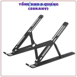 GIÁ ĐỠ LAPTOP 16INCH - Giá đỡ gấp gọn - laptop stand hợp kim nhôm hỗ trợ tản nhiệt, chỉnh độ cao ipad macbook - GIADO1