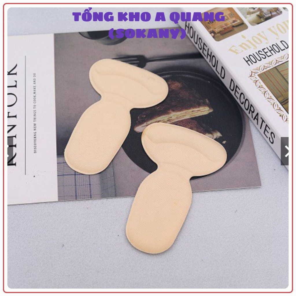 [COMBO 5 ĐÔI]Lót Giày Chống Rộng, Chống Rớt Gót Cao Cấp, Bảo Vệ Chân Khi Mang Giày-  Miếng Lót Gót Giày Chống Rộng
