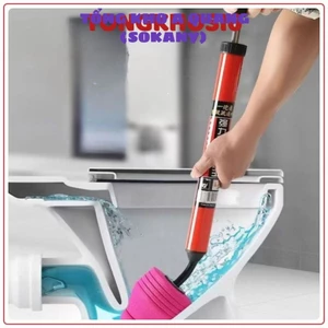 Dụng cụ thông tắc bồn cầu bằng khí nén áp lực cao, Cây bơm thụt thông tắc bồn cầu thoát nước sàn