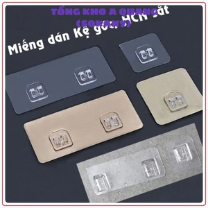Miếng Dán Tường Kệ Góc Siêu Dính, Miếng Dán Thay Thế Kệ Hình Chữ Nhật Kệ Góc Nhà Tắm