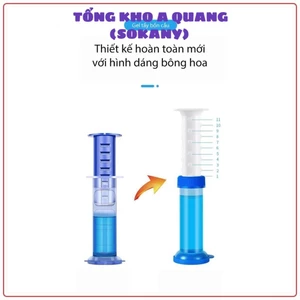 Gel Thơm Toilet Khử Trùng , Khử MùI Bồn Cầu, Bắn Ra Hình Bông Hoa Với 6 Loại Hương Thơm Dễ Chịu