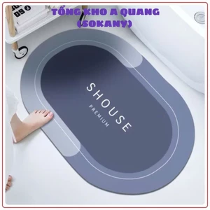 Thảm lau chân cao cấp siêu thấm nước chùi chân chống trơn trượt cao cấp , THẢM CHÙI CHÂN SILICON - THAM886