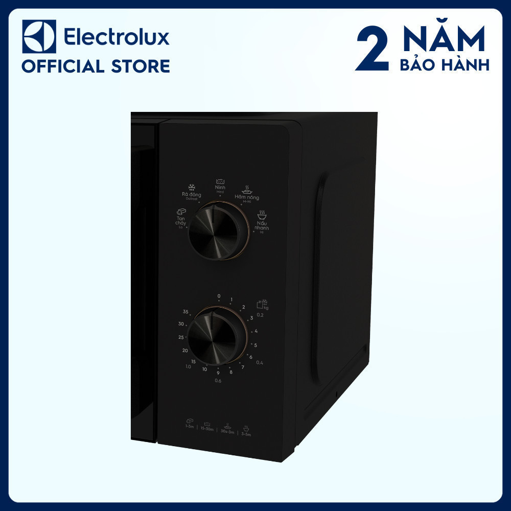 Ảnh Lò vi sóng để bàn Electrolux UltimateTaste 300 20L - EMM20K22B - 5 mức công suất 4