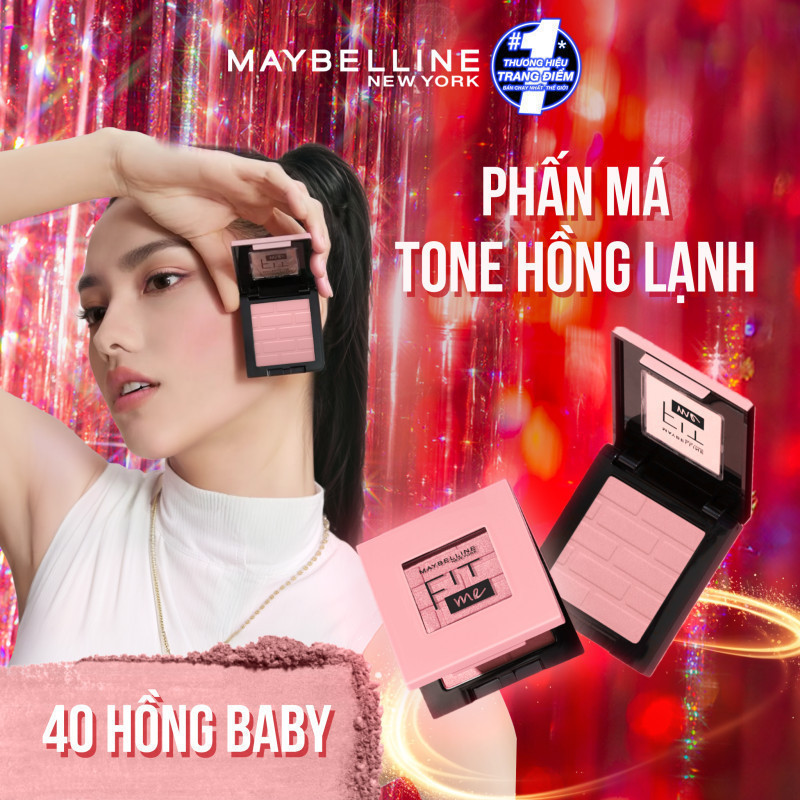Ảnh Phấn má hồng mịn lì chuẩn màu Maybelline Fit Me Blush 4.5g 4