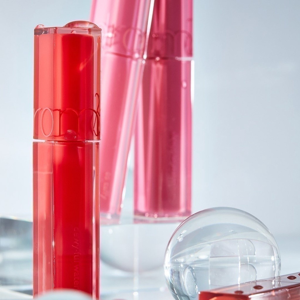 [Rom&nd x KOL] Son tint bóng, siêu lì cho đôi môi căng mọng Hàn Quốc Romand Dewyful Water Tint 5g