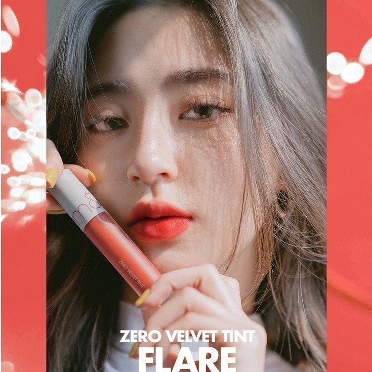 Ảnh Son kem lì cực nhẹ môi Hàn Quốc Romand Zero Velvet Tint 5.5g 4