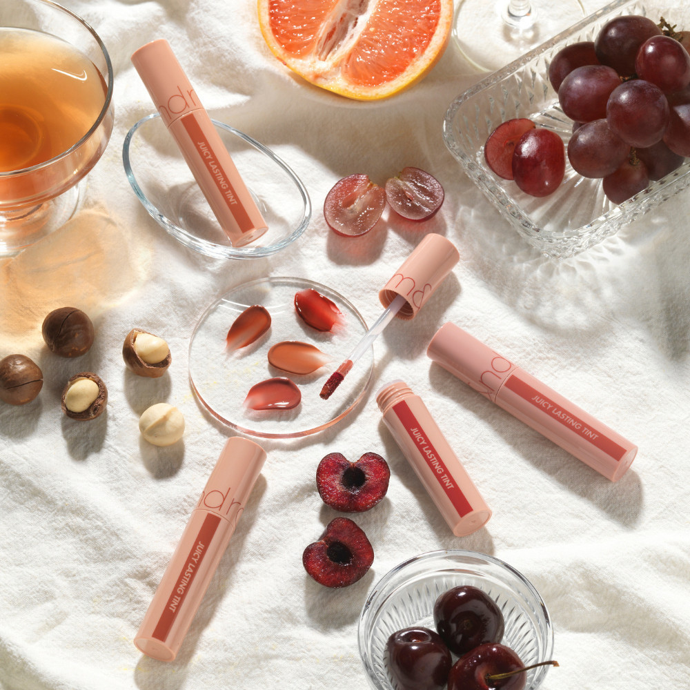 Ảnh [LIVE] Son Tint lì cho môi căng mọng Hàn Quốc Romand Juicy Lasting Tint 5.5g 1