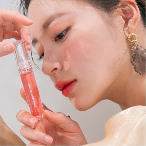 Ảnh Son tint bóng mịn mượt Hàn Quốc Romand Glasting Water Gloss 4.5g 2