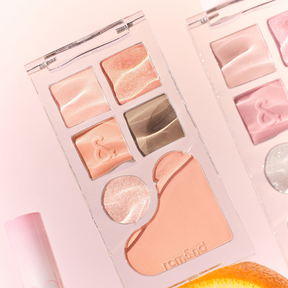 [Rom&nd] [Newbare] Bảng Phấn Mắt & Má Hồng Romand Bare Layer Palette 14g