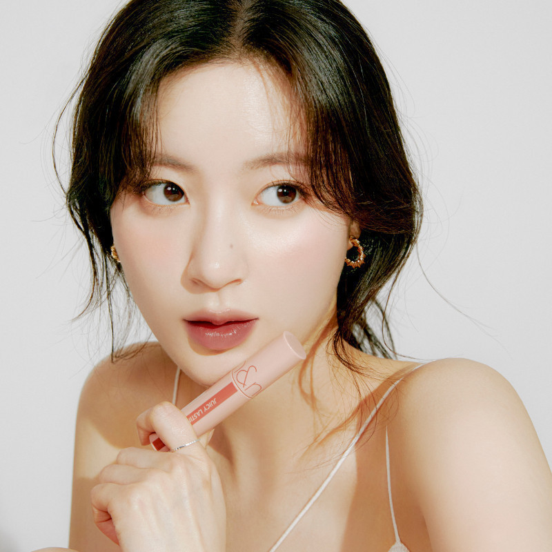 COMBO 2 Son Tint lì cho môi căng mọng Hàn Quốc Romand Juicy Lasting Tint 5.5g