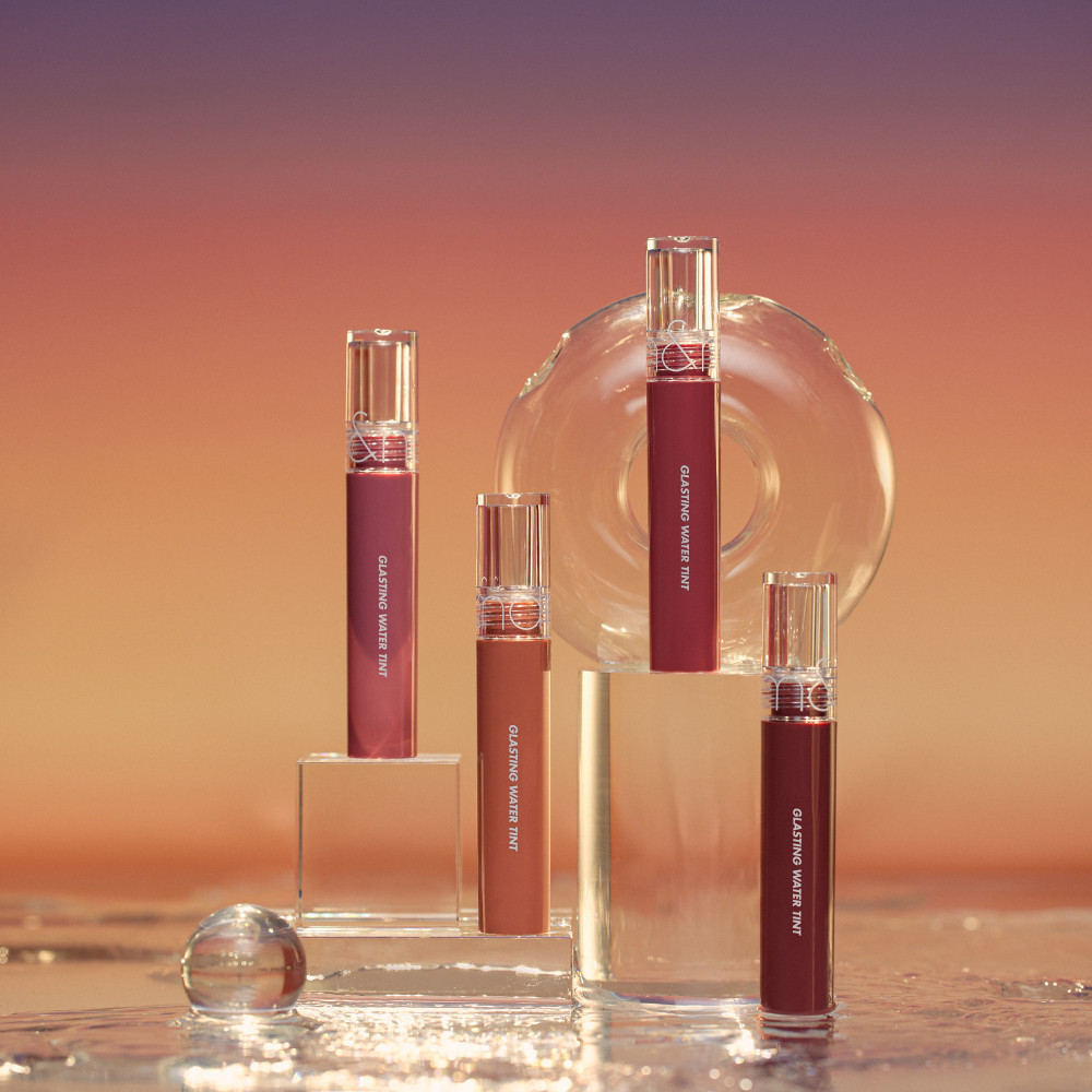 Ảnh [LIVE] Son tint nước siêu lì, lâu trôi Hàn Quốc Romand Glasting Water Tint 4g 2