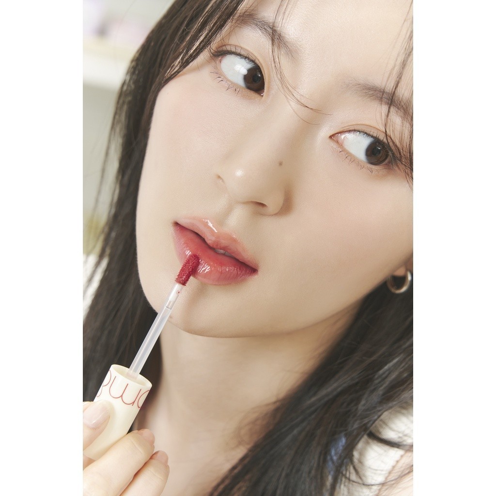 Combo Son Tint bóng lì Hàn Quốc Romand Juicy Lasting Tint 5.5g + Son tint bóng, siêu lì Romand Dewyful Water Tint 5g