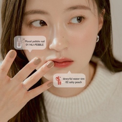Combo Son Tint bóng lì Hàn Quốc Romand Juicy Lasting Tint 5.5g + Son tint bóng, siêu lì Romand Dewyful Water Tint 5g