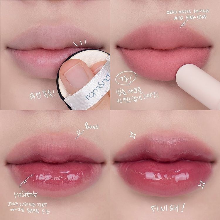 [Rom&nd] [Milk Grocery] [28-29] Son Tint lì Hàn Quốc Romand Juicy Lasting Tint 5.5g