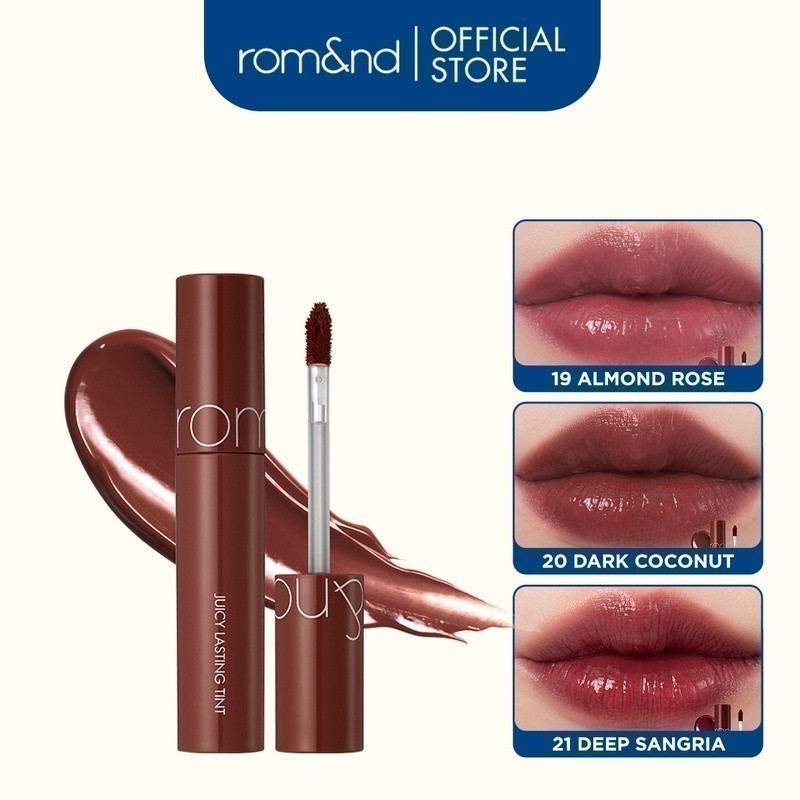 Ảnh [Màu 18-21] Son Tint lì Hàn Quốc Romand Juicy Lasting Tint 5.5g 2