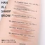 Chì kẻ mày nét mảnh 3 trong 1 Hàn Quốc Romand Han All Sharp Brow - Han All Line
