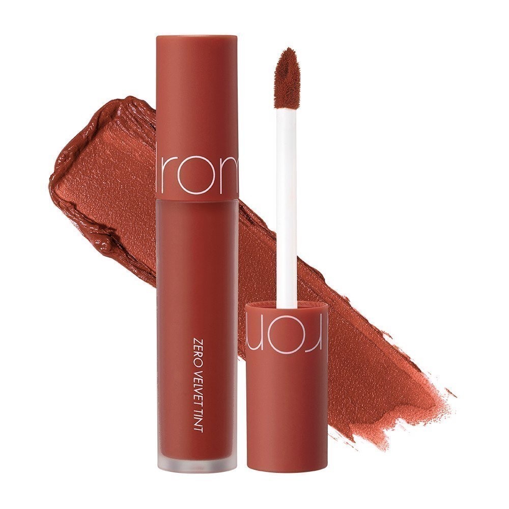 Ảnh [Rom&nd] Son kem lì Hàn Quốc Romand New Zero Velvet Tint - Shell Beach Nude Collection 5.5g 3