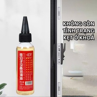 DẦU BÔI TRƠN ĐA NĂNG 60ML COMBO 2 CHAI, DẦU TRA Ổ KHÓA BẢN LỀ CHỐNG RỈ SÉT CHỐNG KẸT THẨM THẤU NHANH