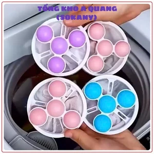 Phao Lọc Cặn Bẩn Máy Giặt Thông Minh Hình Quả Bóng, TÚI LỌC CẶN MÁY GIẶT - PHAOLOCCAN98