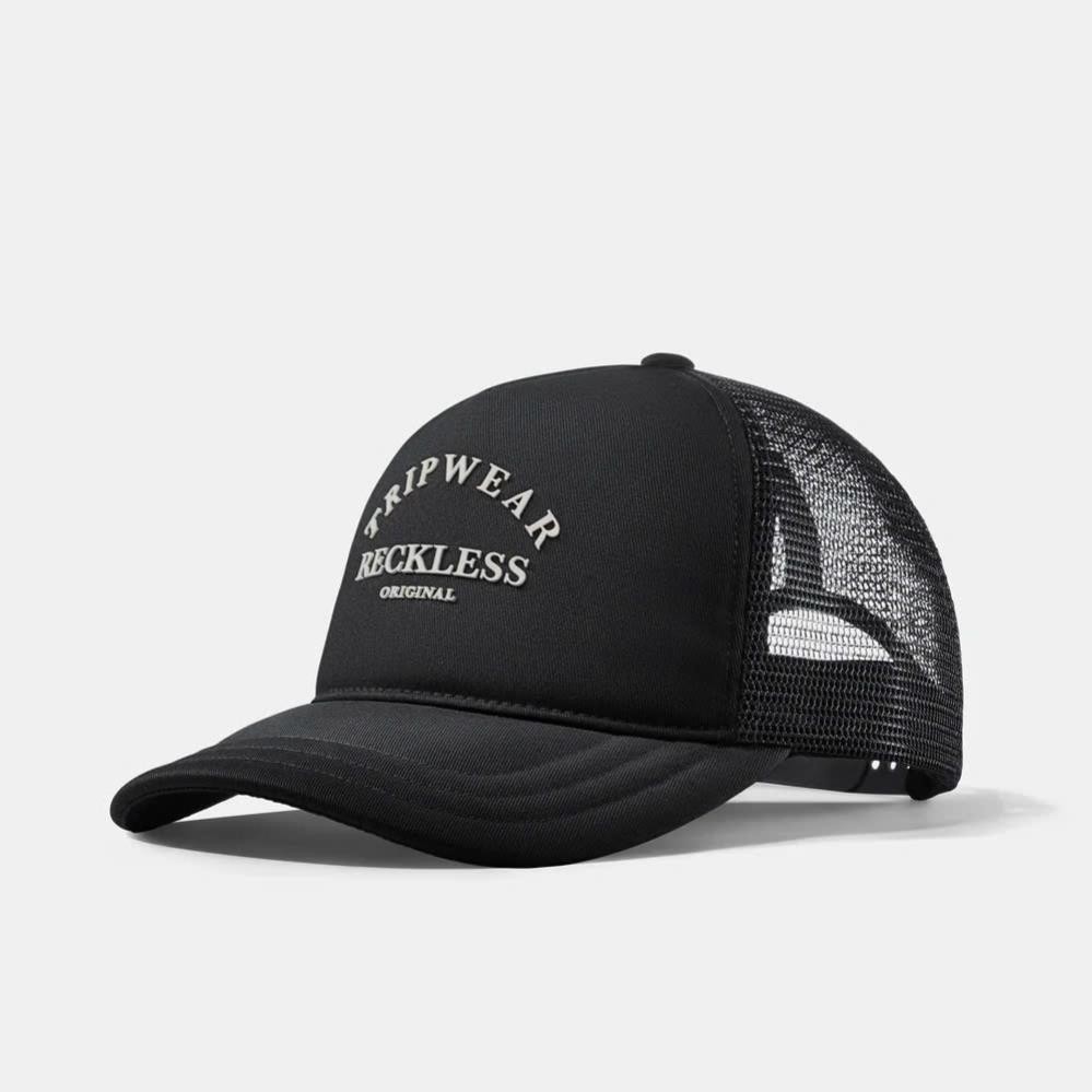Nón kết, mũ lưỡi trai trucker Tripwear Reckless vải kaki phối lưới form đứng chuẩn thời trang