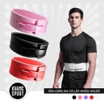 Đai Lưng Thể Thao Da Valeo Có Lẫy Khóa Hỗ Trợ Tập Gym - Tập Tạ - Squat - Deadlift Nhiều Màu Sắc - DL-ValeoKhoa — ảnh 1