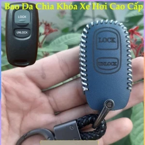 1 Bao Da Chìa Khóa Xe Ford Everest 2007-2015. Da Bò Nhiều Màu Sắc