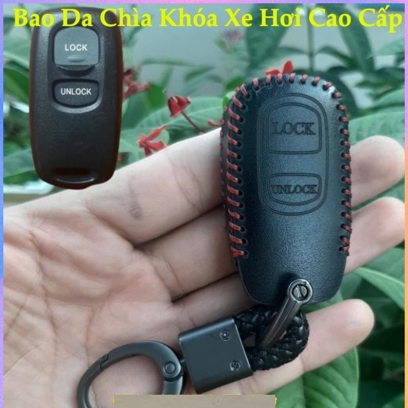 1 Bao Da Chìa Khóa Xe Ford Everest 2007-2015. Da Bò Nhiều Màu Sắc