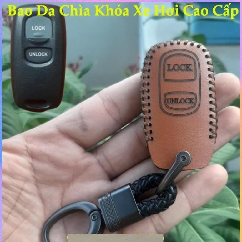1 Bao Da Chìa Khóa Xe Ford Everest 2007-2015. Da Bò Nhiều Màu Sắc