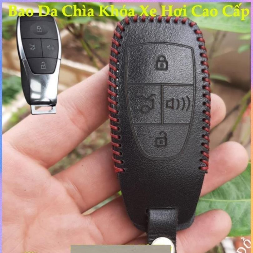 1 bao da chìa khoá Beijing X7 Beijing-x7 U5 Plus BAIC Bejing BJ X7 da thật bảo hành 2 năm