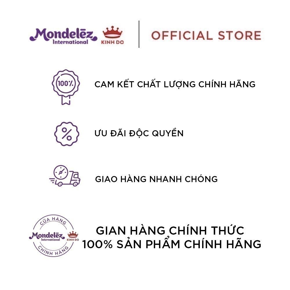 Ảnh Combo 4 Hộp Bánh Quế Oreo Vị Sôcôla, Hộp X 54G 3