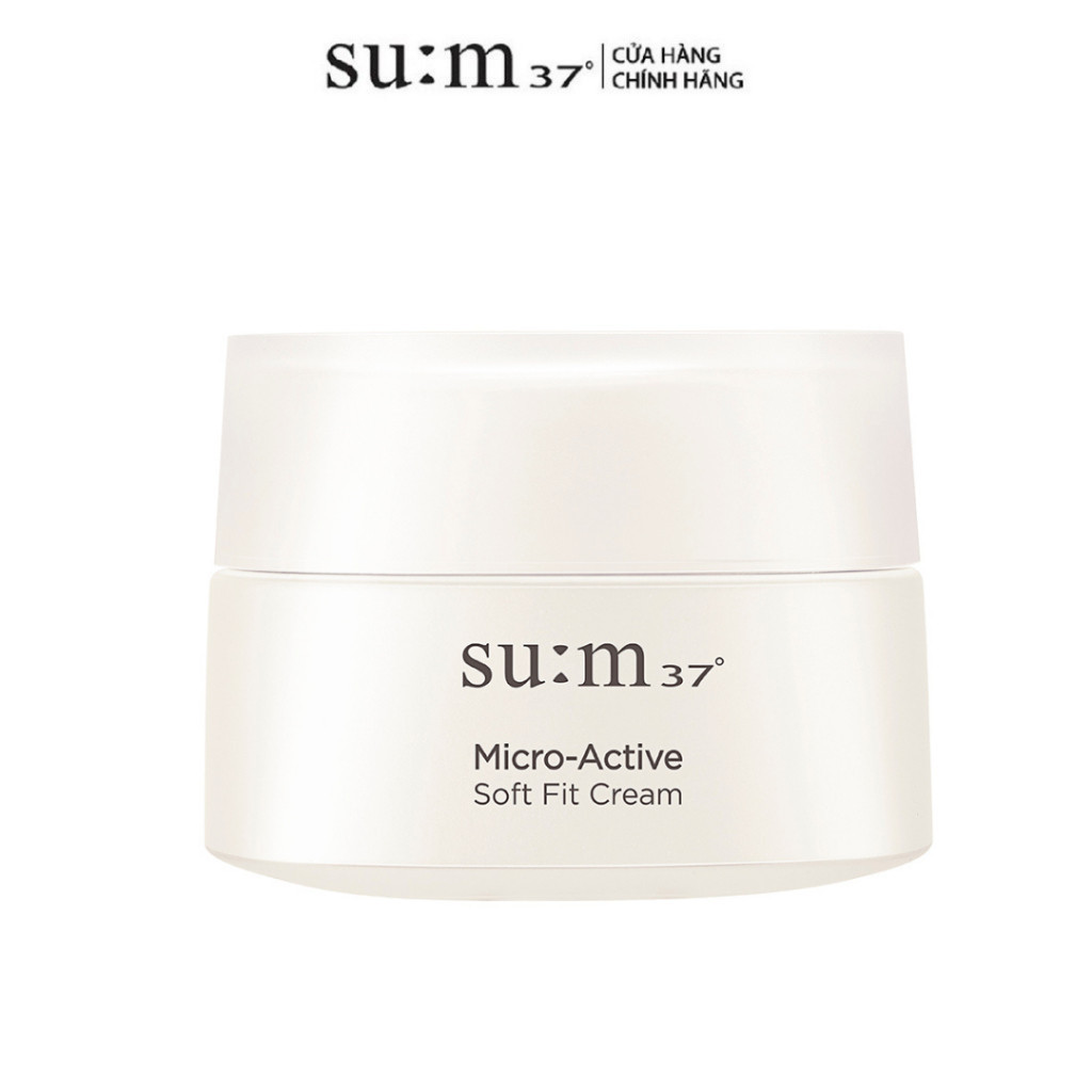 [SU:M37 OFFICIAL] Kem dưỡng chống lão hóa và làm dịu da Su:m37 Micro-Active Soft Fit Cream 50ml