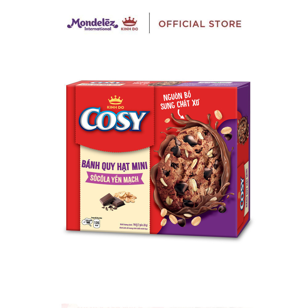 Ảnh Combo 2 Hộp Bánh Quy Kinh Đô Cosy Wonderfulls Yến Mạch Vị Truyền Thống 2 X 196G 1