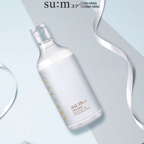 Ảnh Tẩy trang giàu ẩm 3 trong 1 Su:m37 Skin Saver Essential Cleansing Water 400ml 1