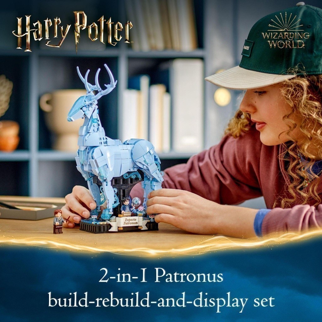 Ảnh LEGO HARRY POTTER 76414 Đồ chơi lắp ráp Hươu thần hộ mệnh của Harry Potter (754 chi tiết) 2