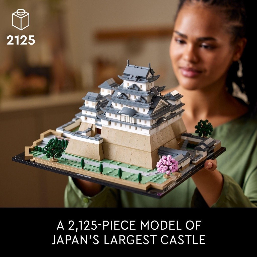 Ảnh LEGO ARCHITECTURE 21060 Đồ chơi lắp ráp Lâu đài Himeji (2125 chi tiết) 4