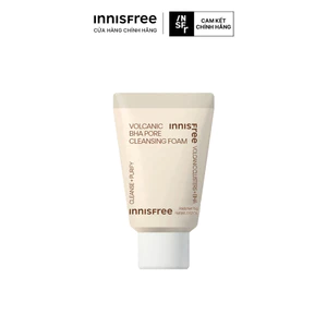 Sữa rửa mặt se khít lỗ chân lông innisfree Volcanic Pore BHA Cleansing Foam 15g