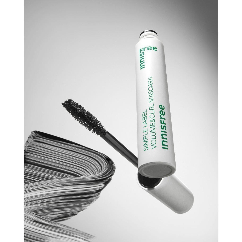 Mascara thuần chay, làm dài và cong mi innisfree Simple Label Long & Curl Mascara 7.5g