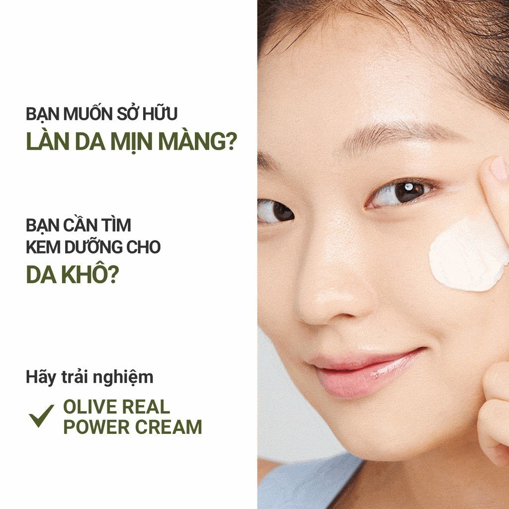 Kem dưỡng ẩm innisfree Olive Real Power Cream 50ml