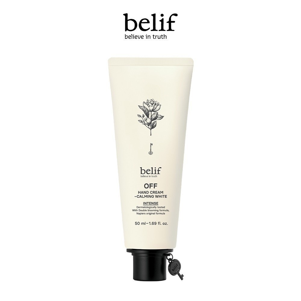Ảnh Kem dưỡng ẩm và làm dịu da tay belif Hand Cream INTENSE Calming White 50ml 1